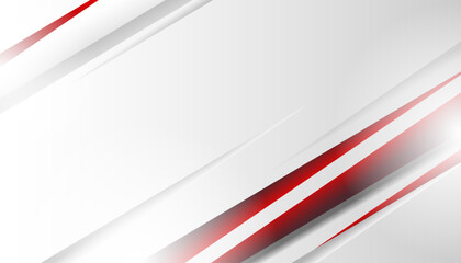 Abstract white and red corporate background. Vector design layout for your text