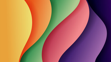 Premium vector background with soft gradient color on background. Eps 10