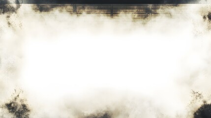 Grunge Texture Background White Center Aged Paper Distressed Frame