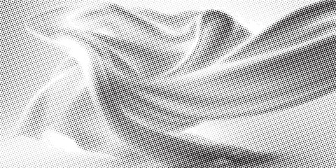 Yellow orange halftone pattern. Retro comic gradient background. Square pixilated dot cartoon texture. Pop art faded gradient pattern. Vector backdrop.