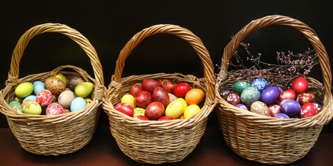 Vibrant Easter Baskets
