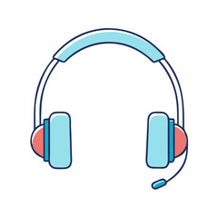 headphones icon, headphones vector illustration-simple illustration of headphones, perfect for headphones logos and icons