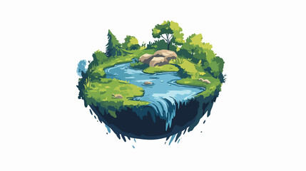 Nature Protection Care Symbol for Environment Conservation Concept