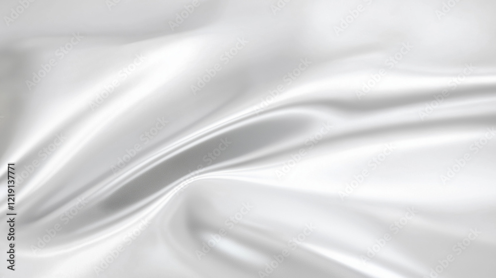 Poster minimalistic metallic surface with sleek light gray color, smooth texture, polished finish, and unif