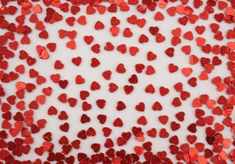 Valentine's Day Theme White Background