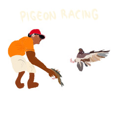 Hand drawn and hand lettering comedy