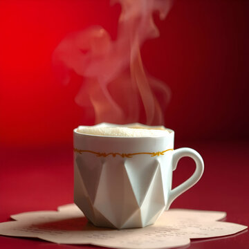 cup of hot coffee