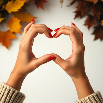hands holding heart