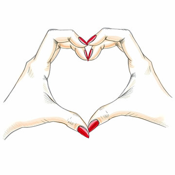 hands holding heart
