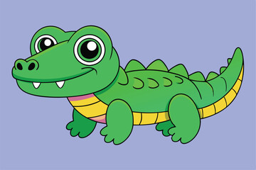 Obraz premium Cute animal Vector art in Illustration on a White Background