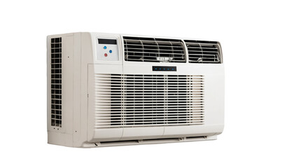 Fototapeta premium Air cooler unit isolated on white background. 