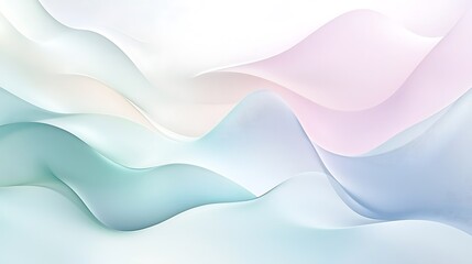 A soft and seamless lorem background featuring abstract waves of pastel colors blending gently into each other, creating a calming and minimalist effect