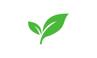green leaf logo