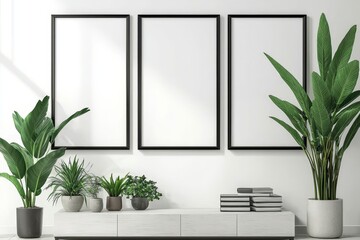 Complemented by lush plants, enhancing the aesthetic appeal.