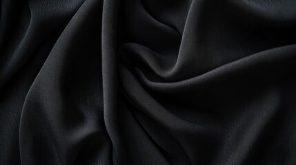 Fototapeta premium Abstract Black Fabric Texture