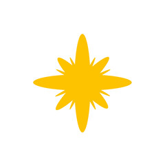illustration of a gold star