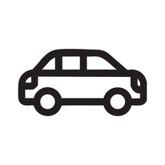 Minimalist Car Vector Icons | Automobile Illustrations for Transport and Design Projects