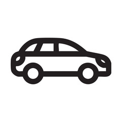 Minimalist Car Vector Icons | Automobile Illustrations for Transport and Design Projects