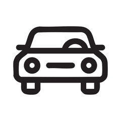 Minimalist Car Vector Icons | Automobile Illustrations for Transport and Design Projects