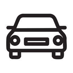 Minimalist Car Vector Icons | Automobile Illustrations for Transport and Design Projects