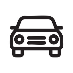 Minimalist Car Vector Icons | Automobile Illustrations for Transport and Design Projects