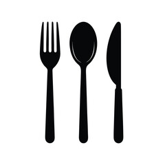 fork and spoon vector image illustration and artwork on white background