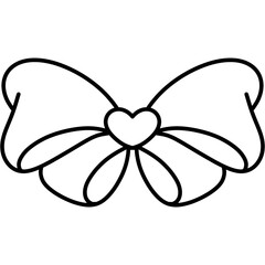 Cute Valentine outline 