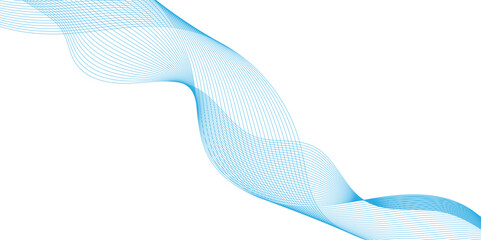 Abstract modern background with blue wavy lines and particles, design template for cover, atmosphere with Light blue line hues on a white background, natural beauty product branding design elements.