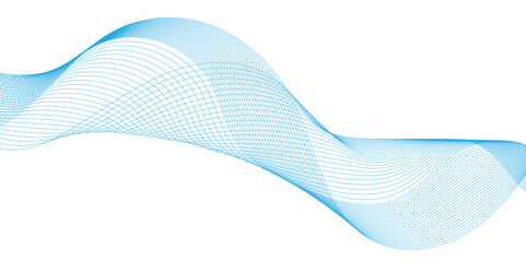 Abstract modern background with blue wavy lines, complex wave line design featuring dotted points,digital dynamic wave of particles, beautiful silk ribbon isolated on white, abstract dotted wave line.