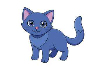 Cute Animal Vector art in Illustration on a White Background
