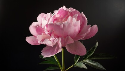 pink peony flower