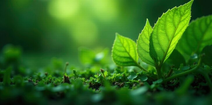 Acelgas verdes con nervaduras rojas en contra de la luz, colorido, naturaleza, luz y sombra