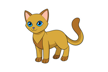 Cute Animal Vector art in Illustration on a White Background
