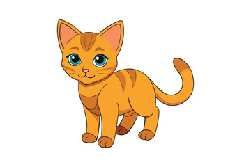 Cute Animal Vector art in Illustration on a White Background
