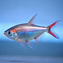 Fototapeta premium ember-tetra-fish