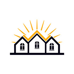 house icon with shadow