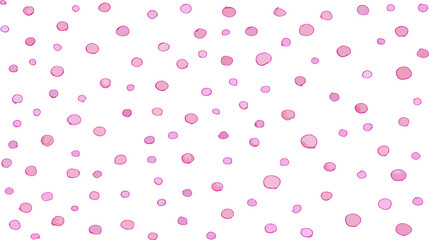 ピンクの水玉11