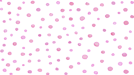 ピンクの水玉11