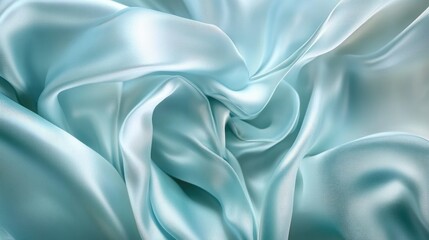 Obraz premium Soft silk textures in serene elegance