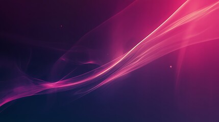 Naklejka premium Abstract Pink and Purple Swirling Light Waves
