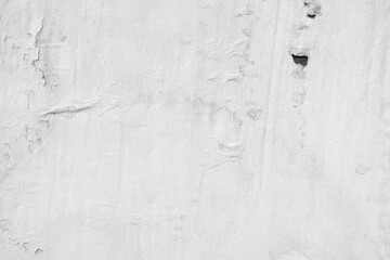 Old ripped torn blank black and white posters textures backgrounds grunge creased crumpled paper vintage collage placards empty space text