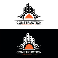 Obraz premium Construction service and architecture Logo design