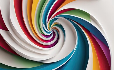 Obraz premium A mesmerizing abstract artwork depicting a swirling, organic form with a fiery core, emitting light and energy against a dark, cosmic backdrop.