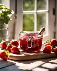 strawberry jam, homemade strawberry jam, fresh strawberry jam, strawberry preserve, organic strawberry jam, sweet strawberry jam, jar of strawberry jam, strawberry spread, berry jam, strawberry fruit 