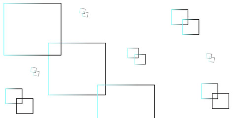 Abstract background with cubes. Modern geometric background. White ceramic brick tile.	
