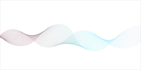 abstract wave element for design pink and white. Design template for cover, business. Abstract dynamic color lines, waves. Vector geometric backgrounds.	
