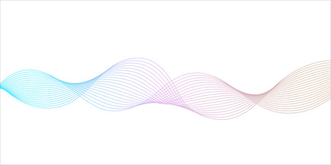 abstract wave element for design pink and white. Design template for cover, business. Abstract dynamic color lines, waves. Vector geometric backgrounds.	
