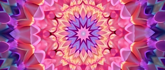 Vibrant Kaleidoscope of Colors - Futuristic Abstract Wallpaper