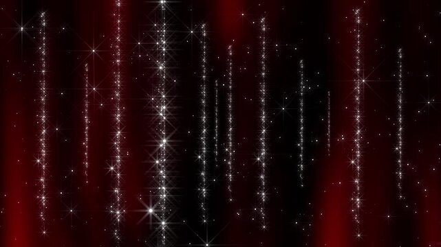Beautiful luxury white stardust particles and shining lights. beam flying through space. glowing aura and flashing with bokeh flares. Digital Art. Modern background. motion design. Loopable. LED.4K