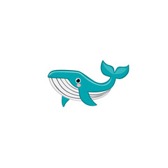 whale vector illustration